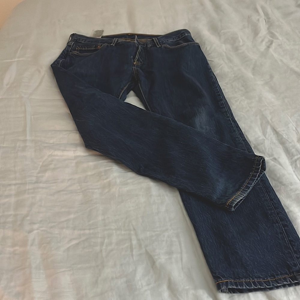 Dark blue 501 Button Fly Levi’s Ladies Jeans Size 28 waist